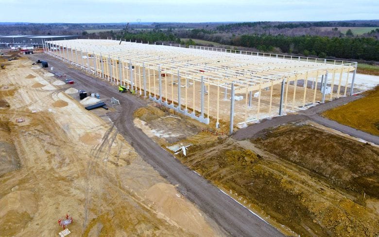 30 000 m2 d'entrpots logistiques à Erbray Châteaubriant
